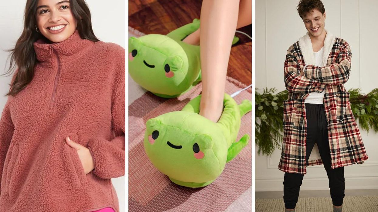 15 Pieces Of Cozy Fleece Clothing That'll Keep You From Freezing Your Butt Off 